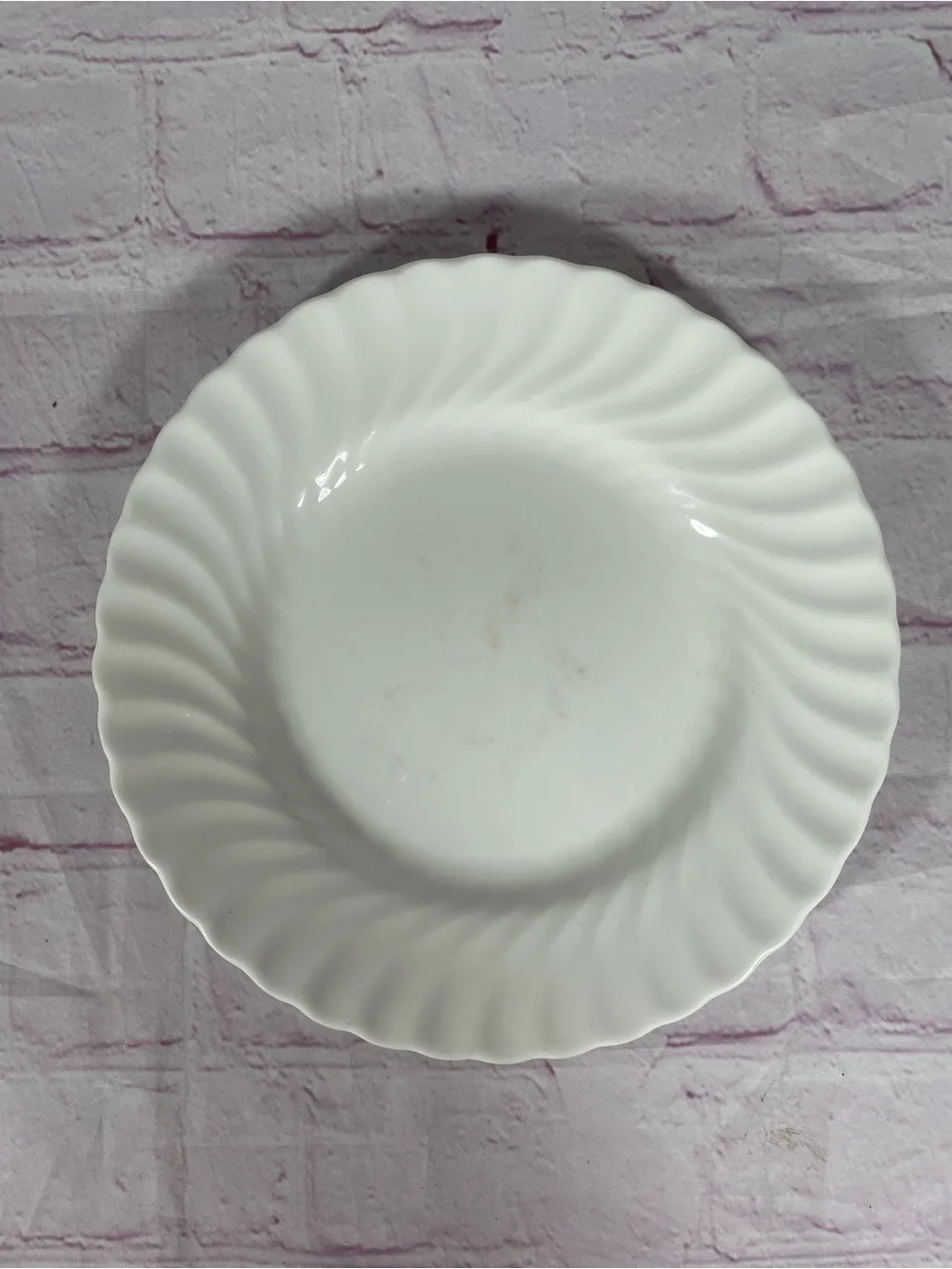 Vintage Minton White Fife Bone China 3 Salad Plates 7 7/8” England Discontinued